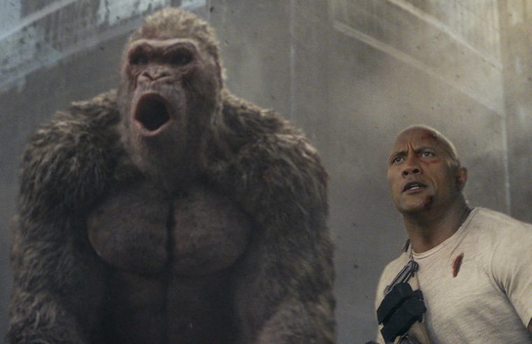 ‘Rampage’ Leads in the Box Office
