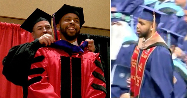 24-Year Old Black Student Graduates With Two Degrees From Two Different Colleges… on the Same Day!
