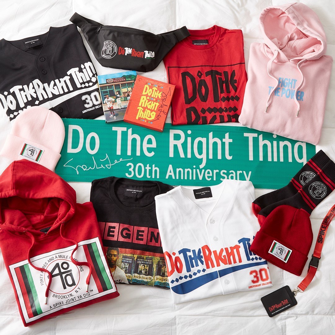 Spike Lee’s Do the Right Thing 30th Anniversary Collection of apparel and accessories now available exclusively at rue21