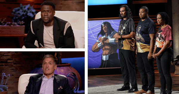 Black-Owned Animation Studio Secures $500K Deal on Shark Tank With Kevin Hart and Mark Cuban